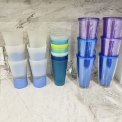 26 oz Plastic Tumblers Drinking Glasses - Lightweight And Acrylic  