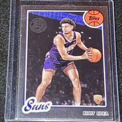 (RC) Koby Brea Silver Foil 45th Anniversary