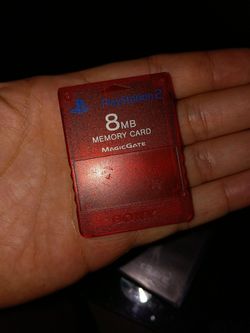PS2 memory card