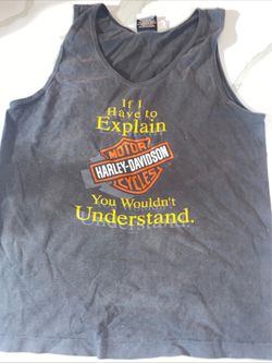 Vintage Harley Davidson tank top