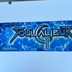 Namco Soul Caliber 2 Arcade Marquee
