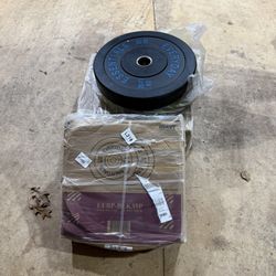 260 Pounds Of Rubber Lifting Weights Brand New Gym
