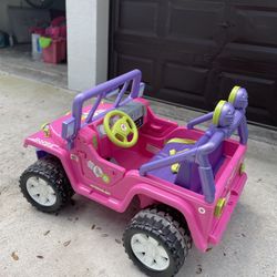 Barbie on sale jeep charger