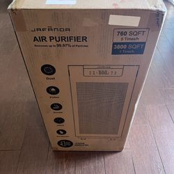 SEALED Smart Air Purifier 3800 Sq Ft (Retails $349) HEPA & Carbon, Alexa Compatible
