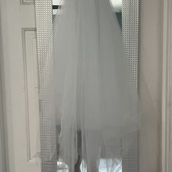 White Wedding Vail