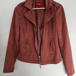 Pink Suede Jacket 