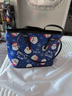 Santa purse/tote