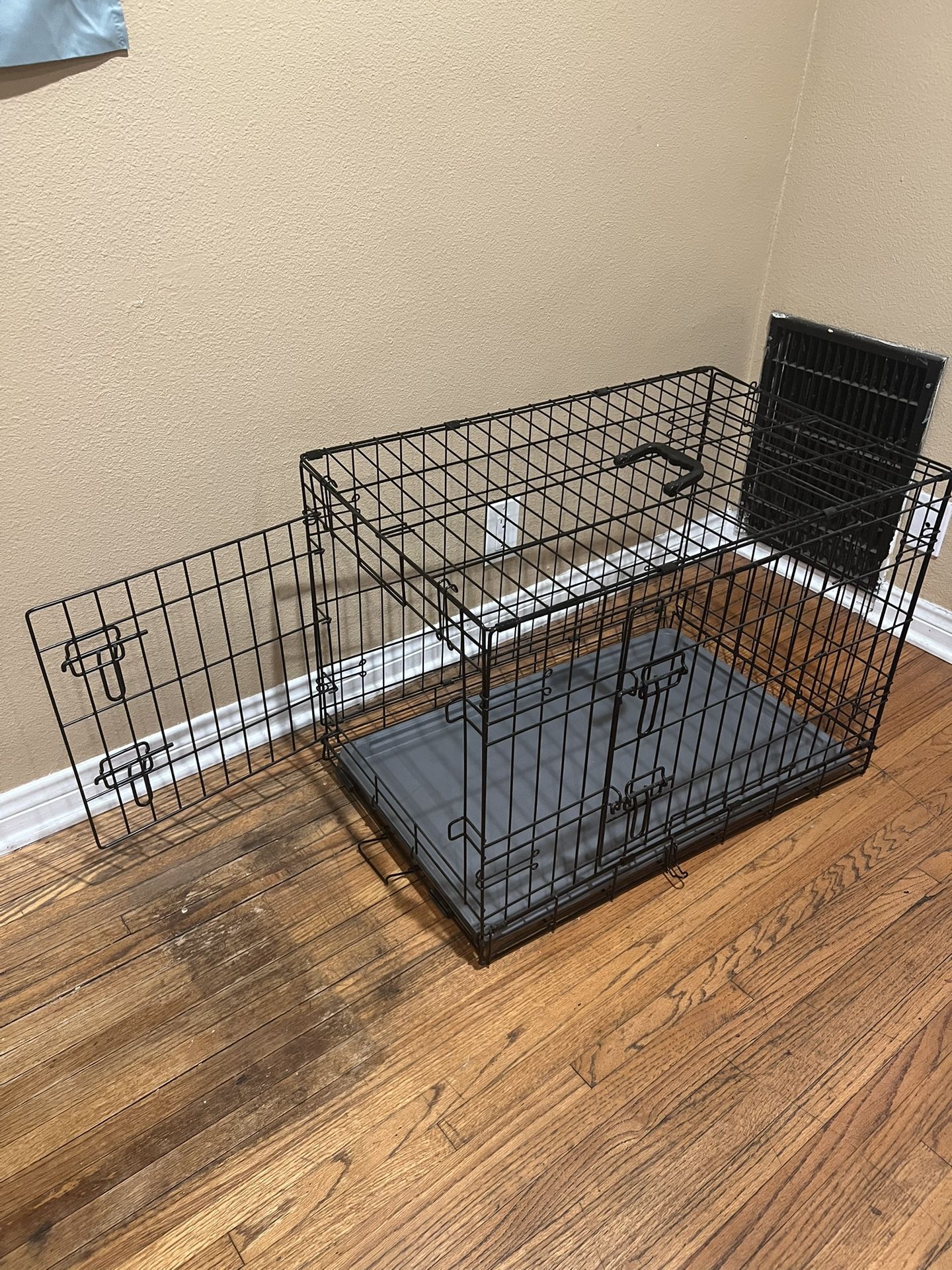 Wire Collapsible Dog Crate 