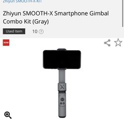 SMOOTH-X Smartphone Gimbal Tripod 