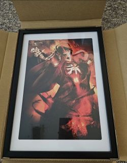 Overlord framed art print