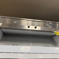 Café 36" Commercial-Style Wall Mount Range Hood. 