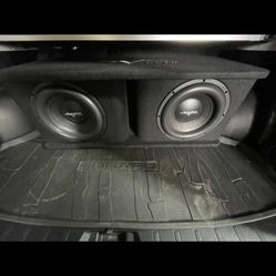 Skar Audio Subwoofers And Amplifier 
