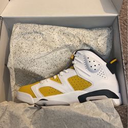 Air Jordan Retro 6s “Yellow Ochre”  BRAND NEW ‼️