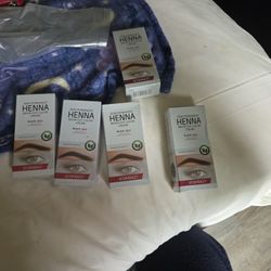 Henna Brow Dye Color Black