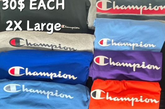 Champion Short/Long Sleeved Shirts 