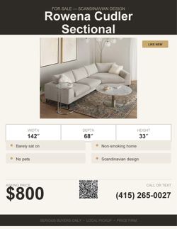 Couch from Scandinavian Design