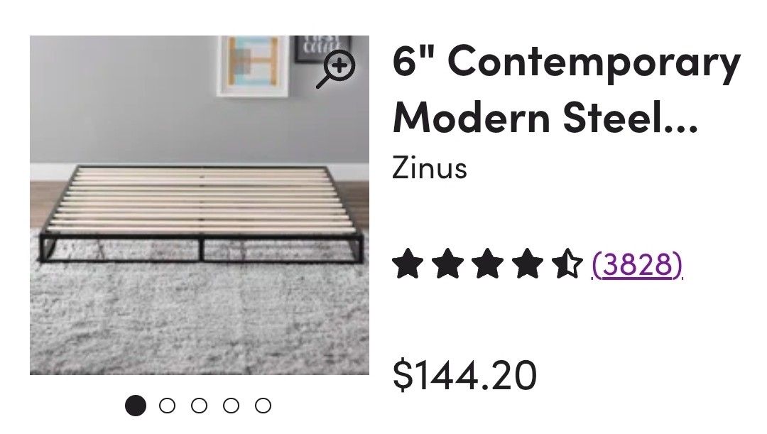 Low Profile Bed Frame
