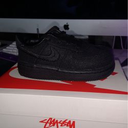 Stussy Air Force 1 Low Black