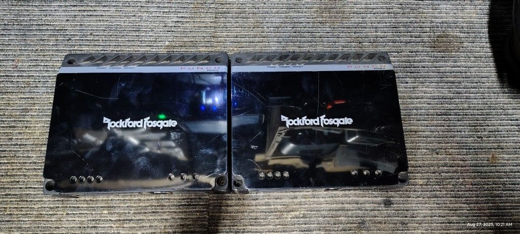 (2) Rockford Fosgate Punch P200-2 (2 Channel)