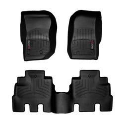 WeatherTech FloorLiners + Cargo Liner | Complete Set | 2014-2018 Jeep Wrangler JK Unlimited 4- Door