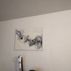 Smoke  40×30.  Canvas Painting 
