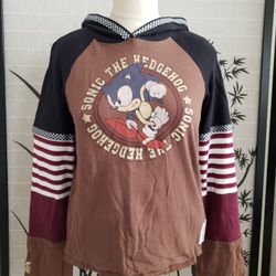 [Sonic The Hedgehog] Custom Handmade Vintage Gamer Hoodie Sweatshirt