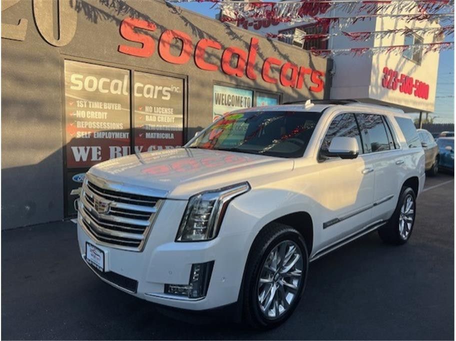 2018 Cadillac Escalade Platinum Sport Utility 4DR