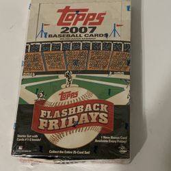 Baseball cards 2007