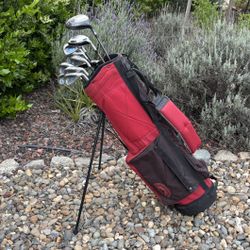ACER XDS Wide Sole Golf Set (Driver+3w+3i-pw+sw+putter+Sun Mtn. stand bag) 