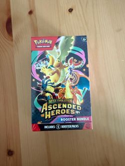 Sealed Ascended Heroes Booster Bundle Pokemon Mega Evolutions