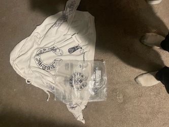 Chrome Hearts White Hoodie with Tags