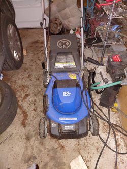 80 Volt Kobalt Lawn Mower
