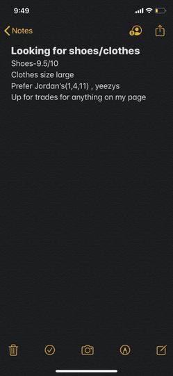 Jordan’s, yeezys, clothes HMU!