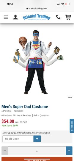 Super dad costume