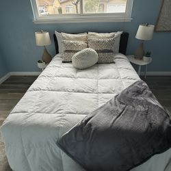 Leather Queen Bed Frame