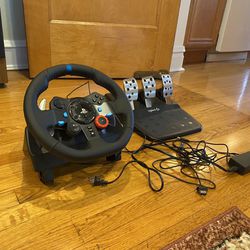 Like New - G29 Logitech Racing Wheel And Pedals