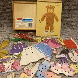 Melissa And Doug Lacing Bear Princess