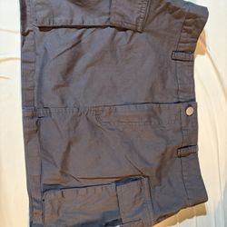 Grey Cargo Skirt