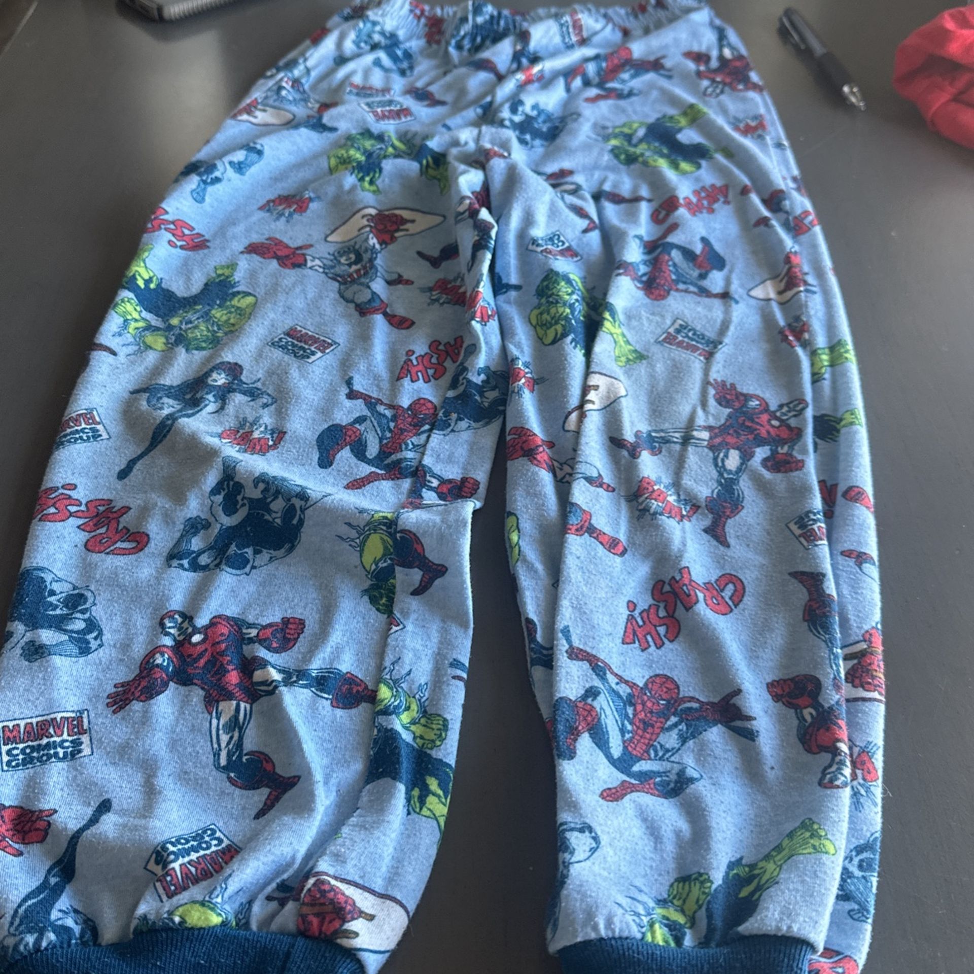 Size 7 Superhero Pajamas