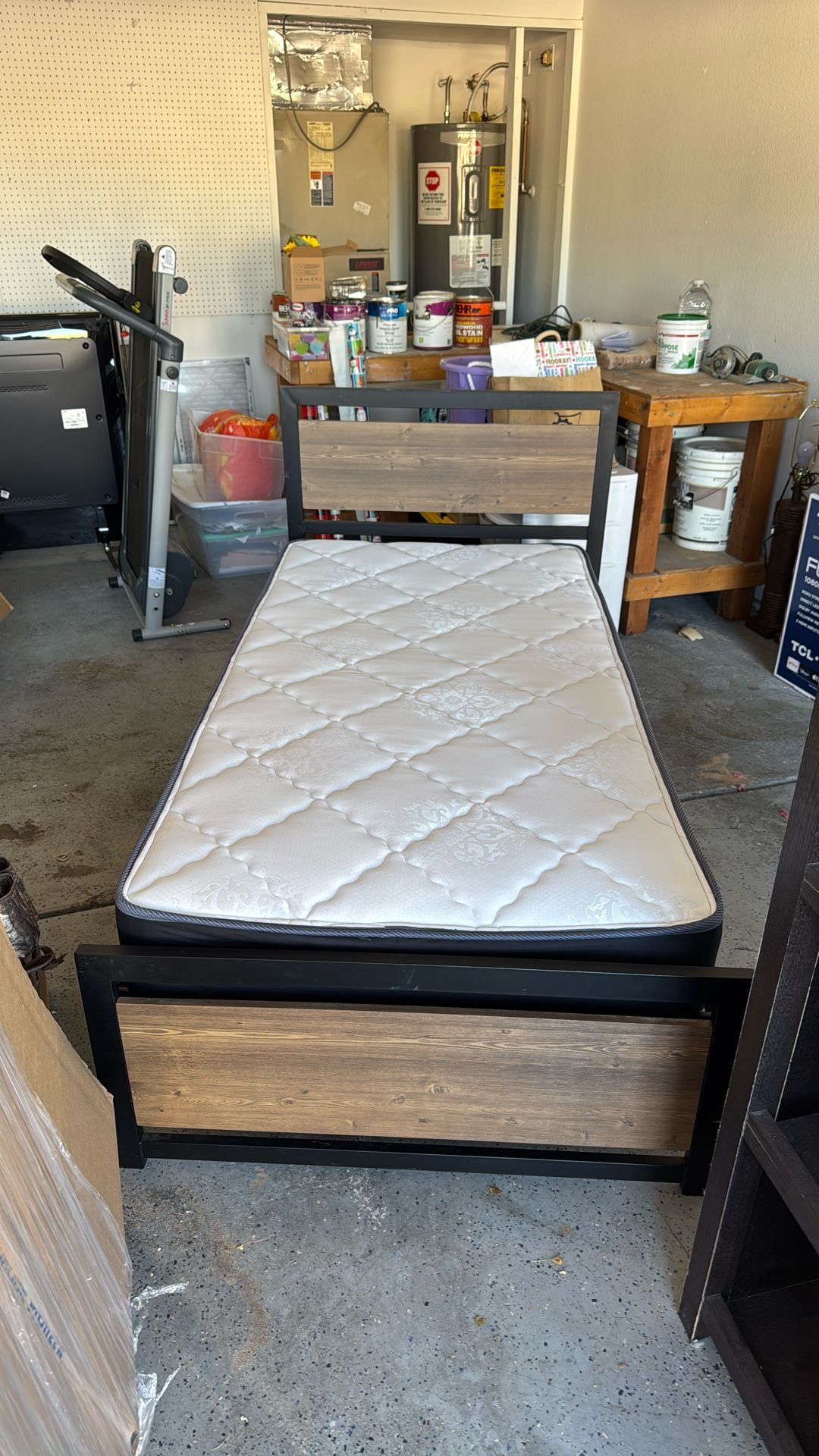 Twin Bed Frame And Mattress