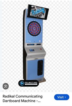 Radikal Darts Touch Arcade Dartboard Machine
