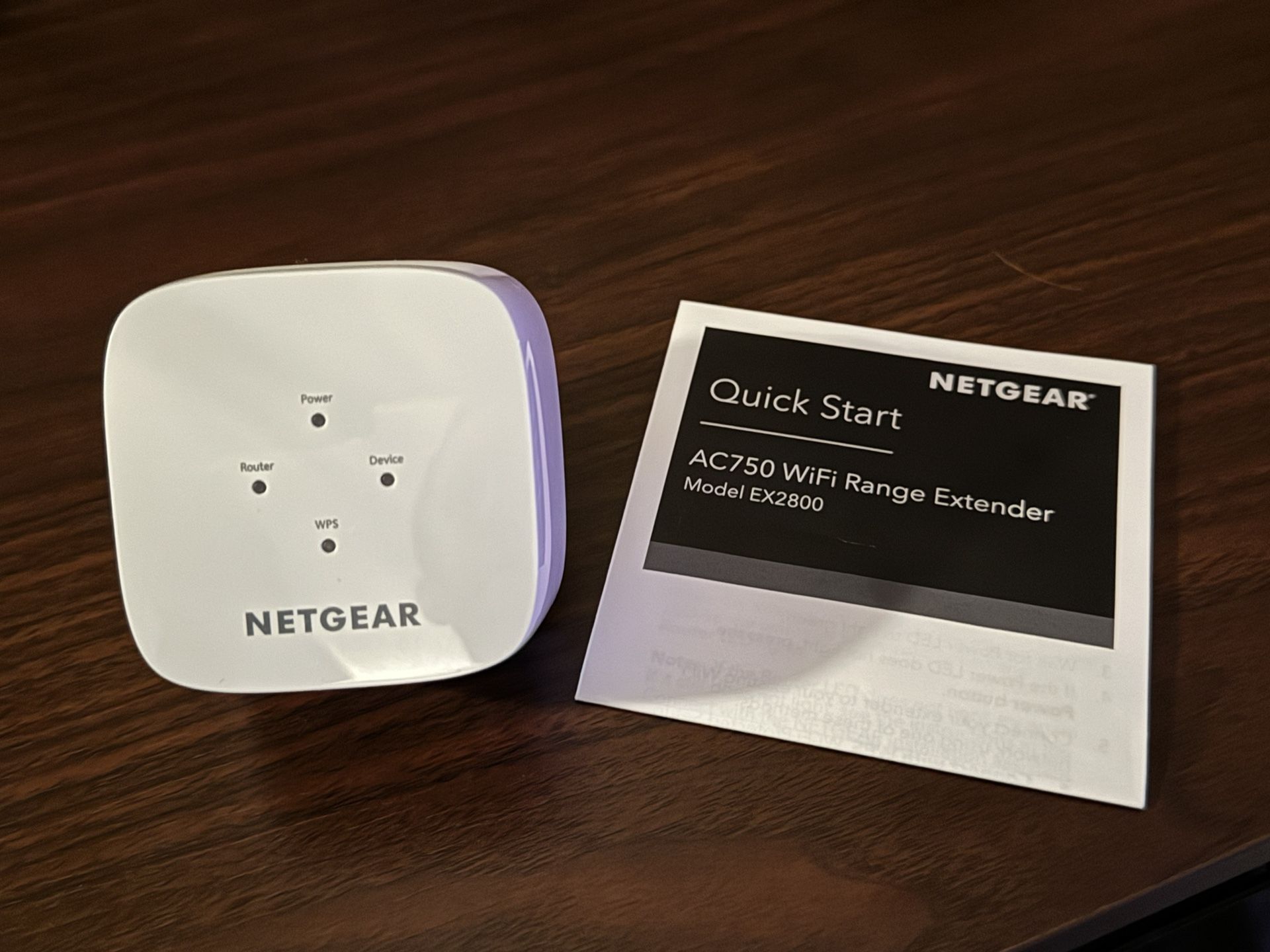 Netgear AC750 WiFi Range Extender 