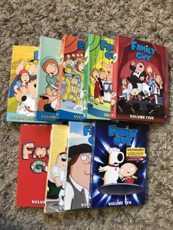 Family Guy DVDs - 8 seasons