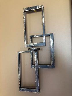 Decorative candle holders set of 2