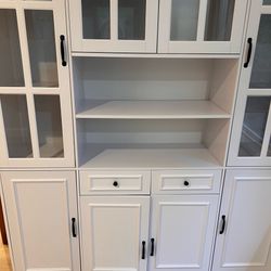 Beautiful tall china cabinet