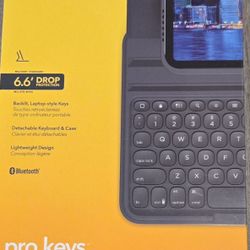 ZAGG Pro Keys Bluetooth detachable Keyboard for iPad (10th Gen)