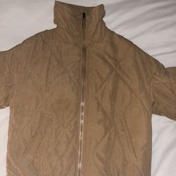 Camel Brown Puffer Jacket