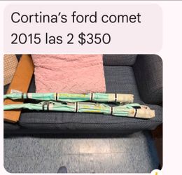 Cortinas ford comet 2015 las 2