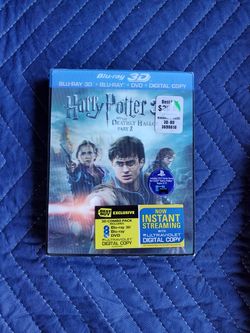 BLU-RAY + 3D + DVD + DIGITAL COPY + HARRY POTTER AND THE DEATHLY HALLOWS PART 2
