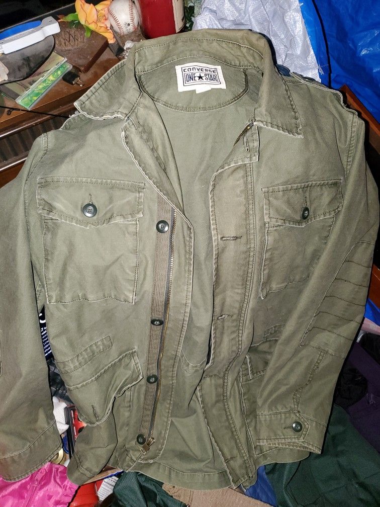 Vintage Converse 1990's Military Style Jacket